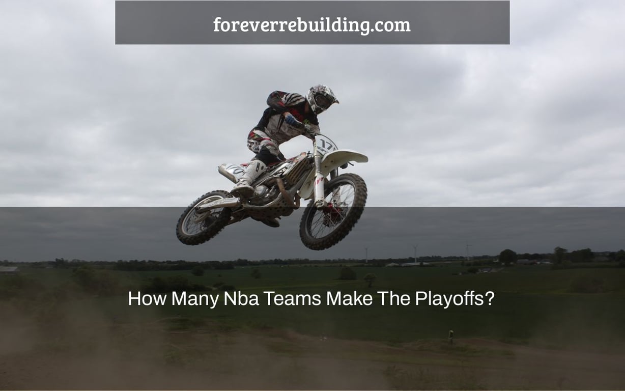 How Many Nba Teams Make The Playoffs?