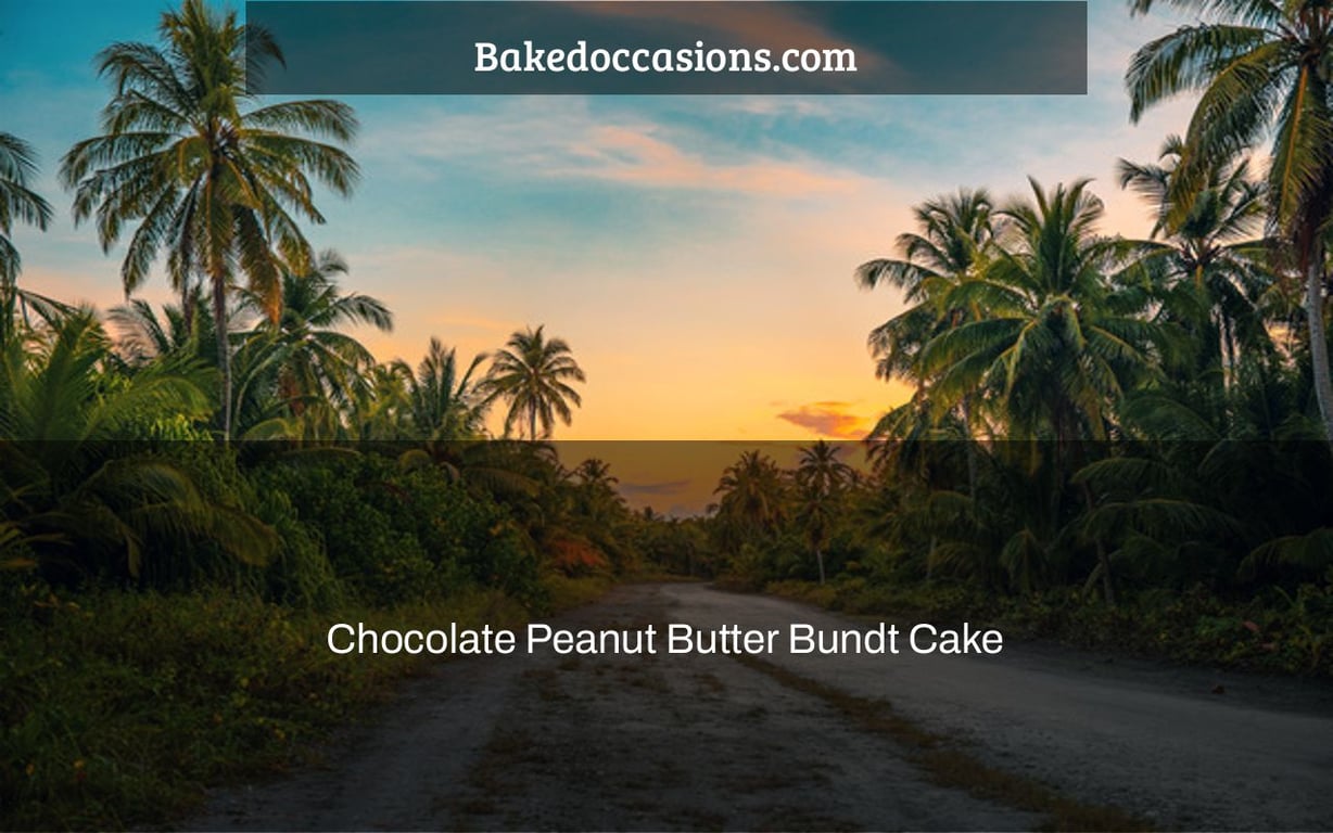 Chocolate Peanut Butter Bundt Cake