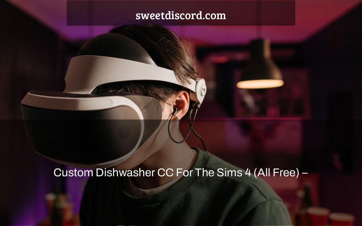 Custom Dishwasher CC For The Sims 4 (All Free) –