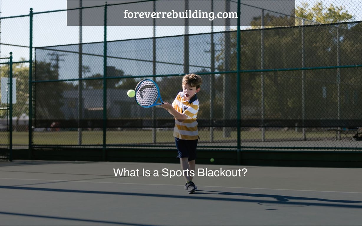 What Is a Sports Blackout?