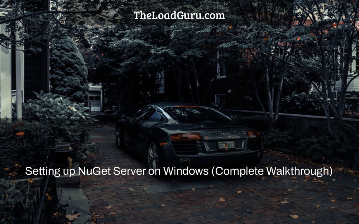 Setting up NuGet Server on Windows (Complete Walkthrough)