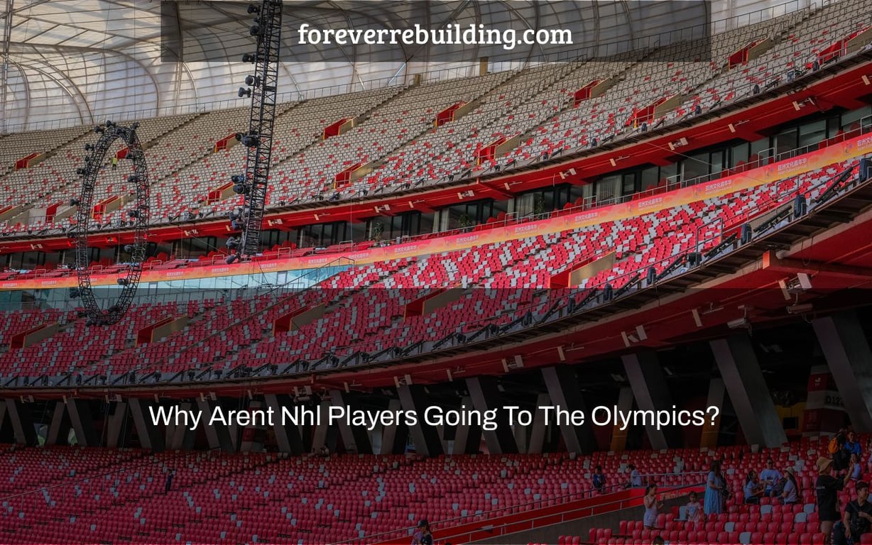 Why Arent Nhl Players Going To The Olympics?