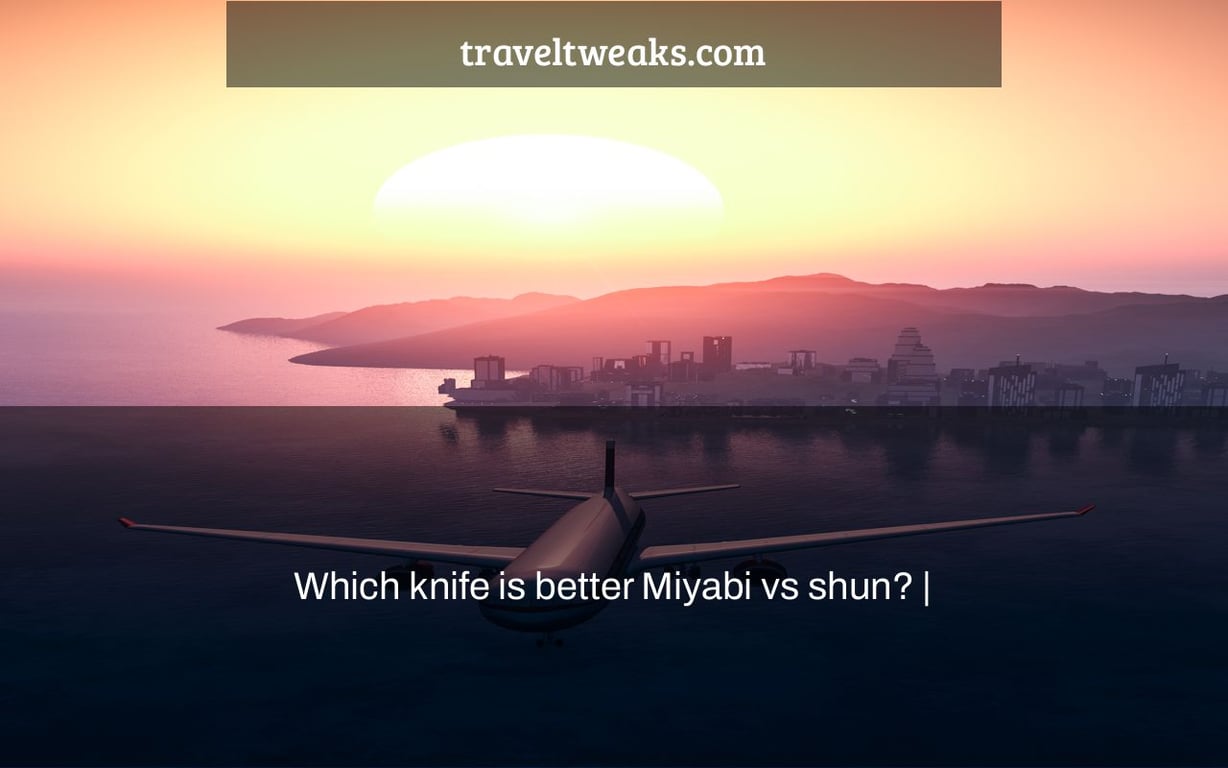 Which knife is better Miyabi vs shun? |