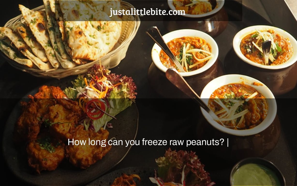 How long can you freeze raw peanuts? |