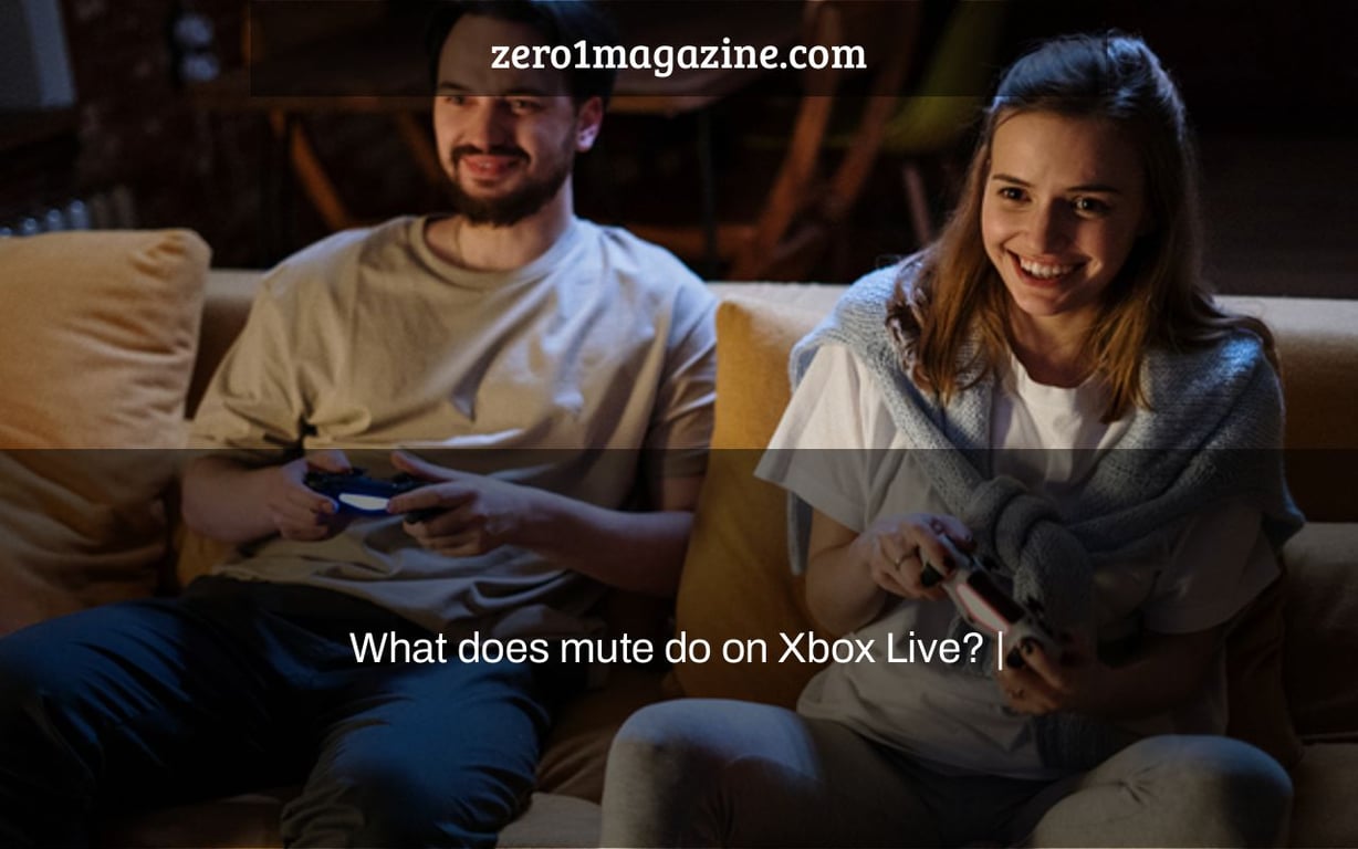 What does mute do on Xbox Live? |