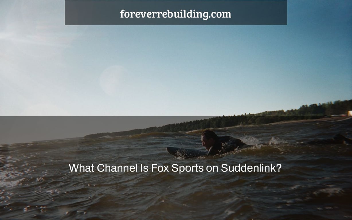 What Channel Is Fox Sports on Suddenlink?