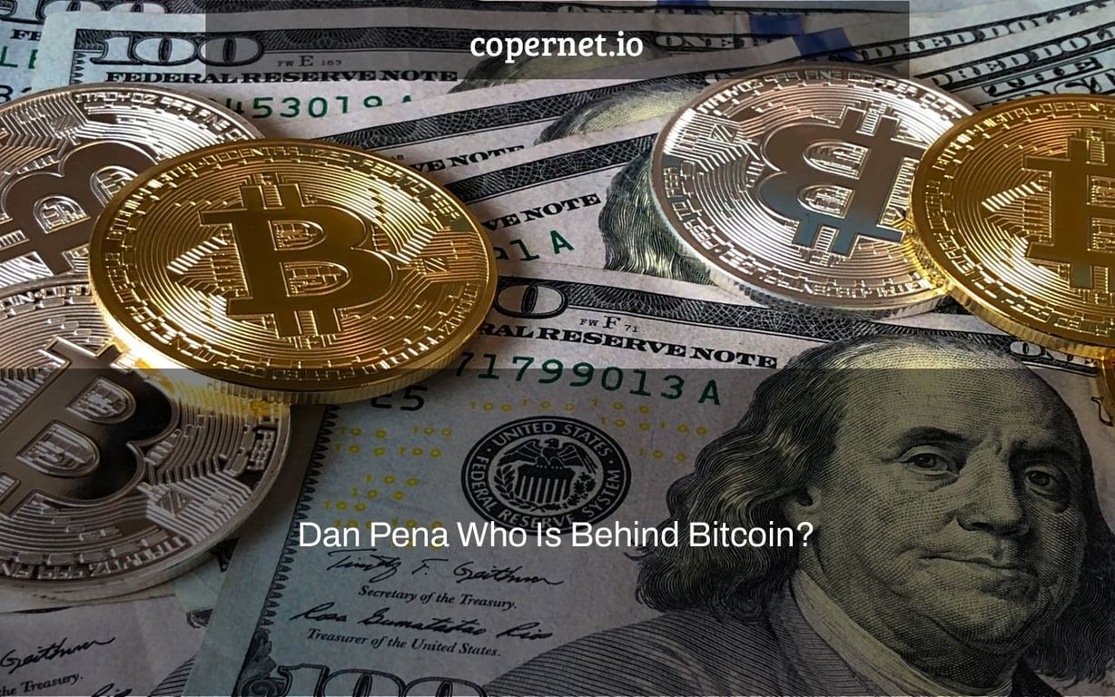 Dan Pena Who Is Behind Bitcoin?