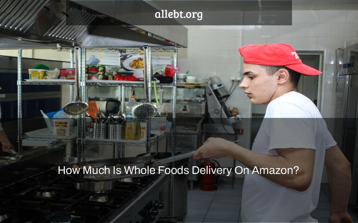 How Much Is Whole Foods Delivery On Amazon?