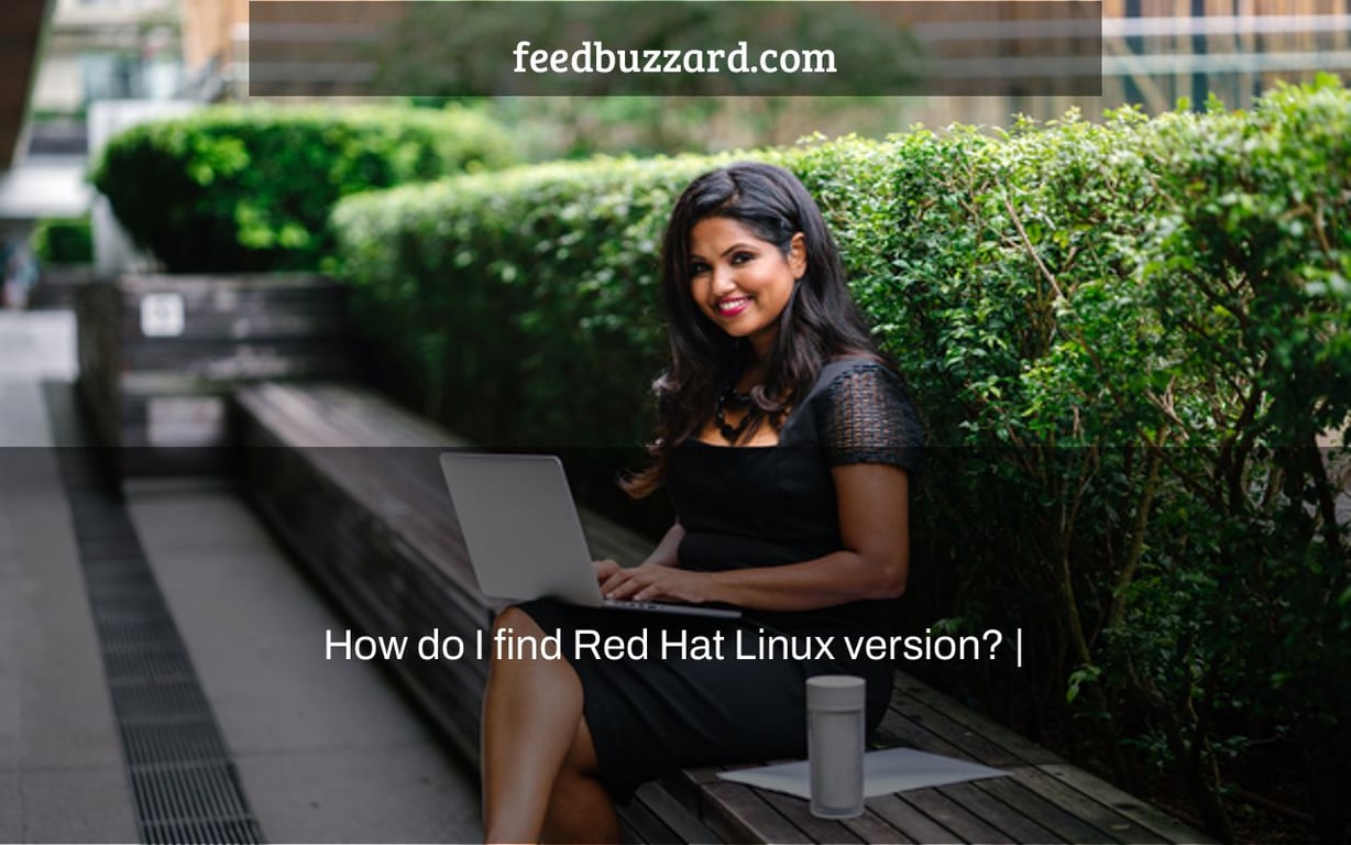How do I find Red Hat Linux version? |