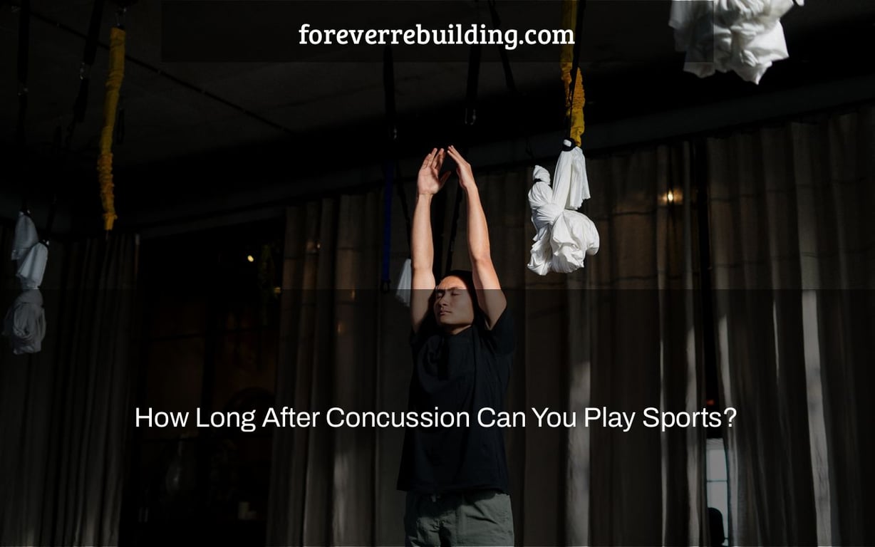 How Long After Concussion Can You Play Sports?