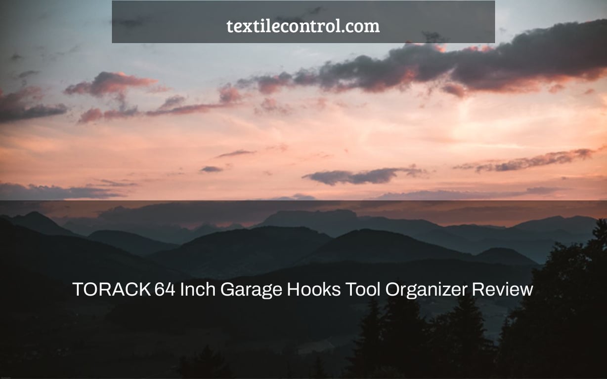 TORACK 64 Inch Garage Hooks Tool Organizer Review