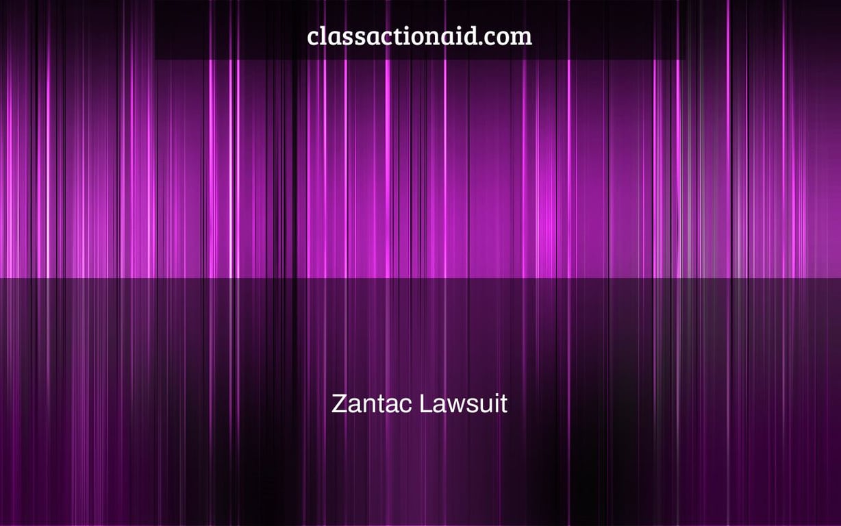 Zantac Lawsuit