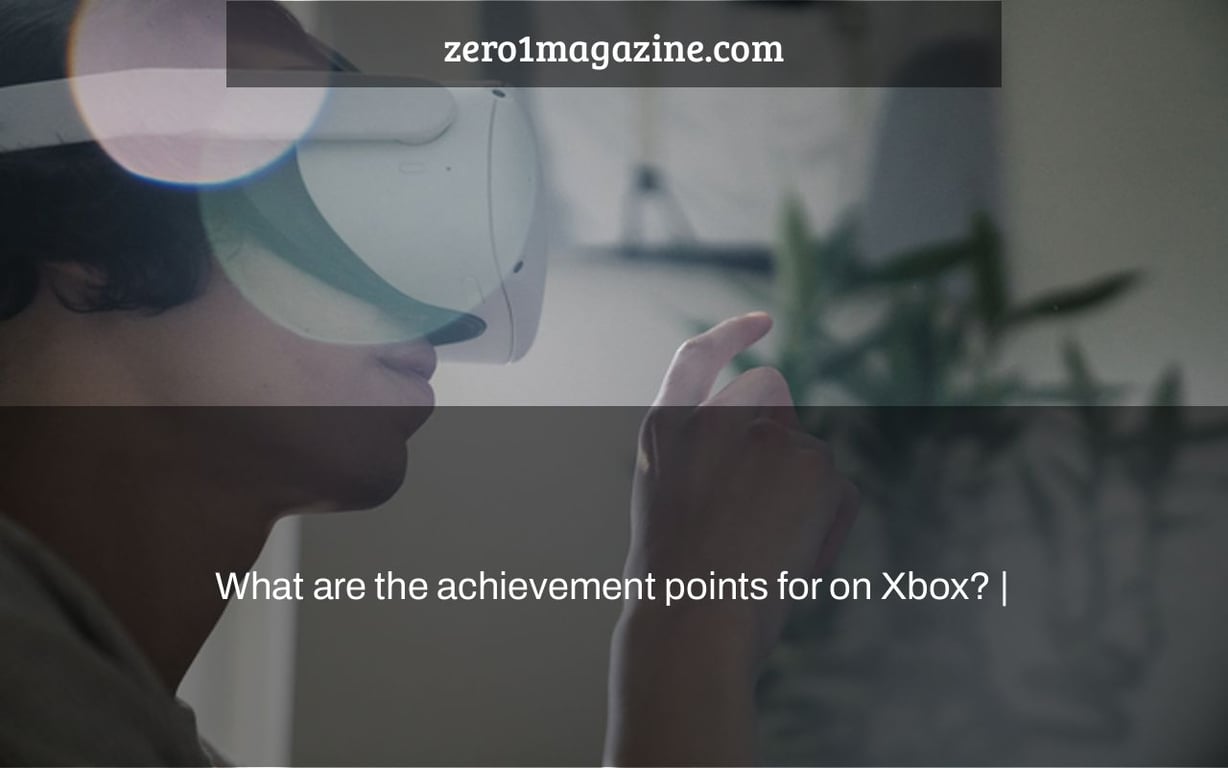 What are the achievement points for on Xbox? |