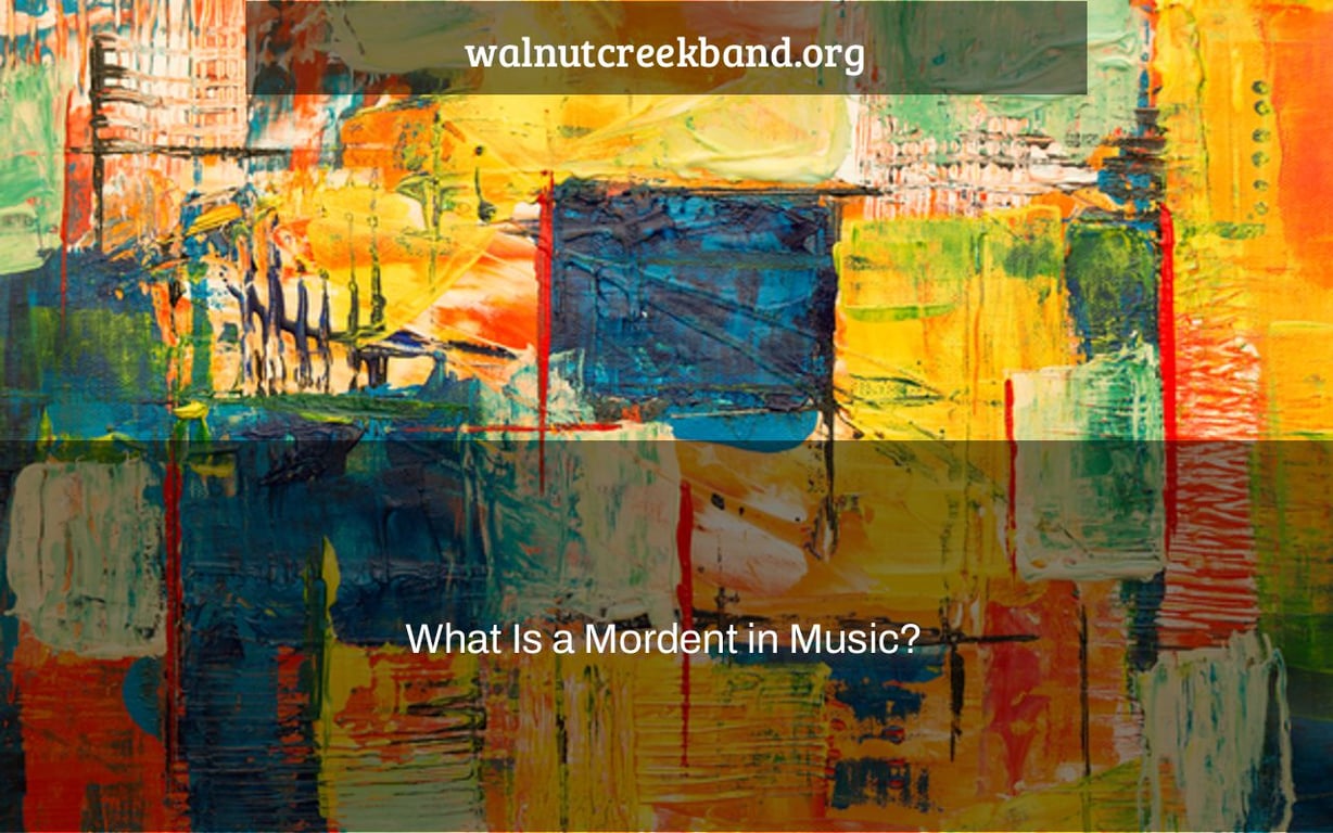 What Is a Mordent in Music?