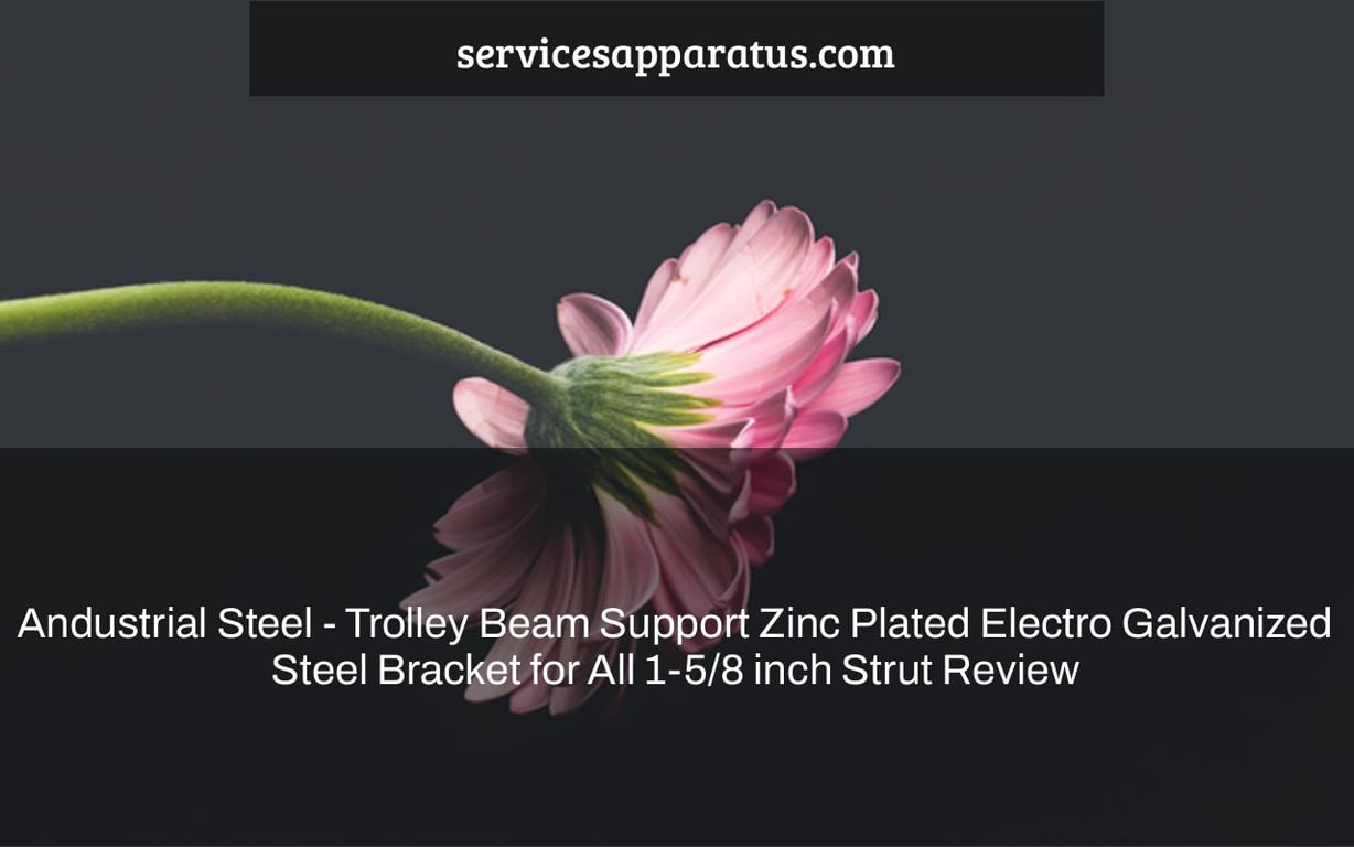Andustrial Steel Trolley Beam Support Zinc Plated Electro Galvanized