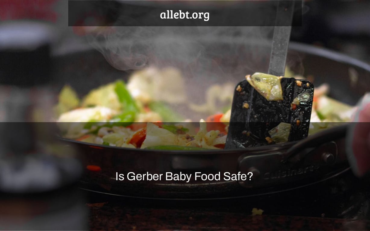 Is Gerber Baby Food Safe?