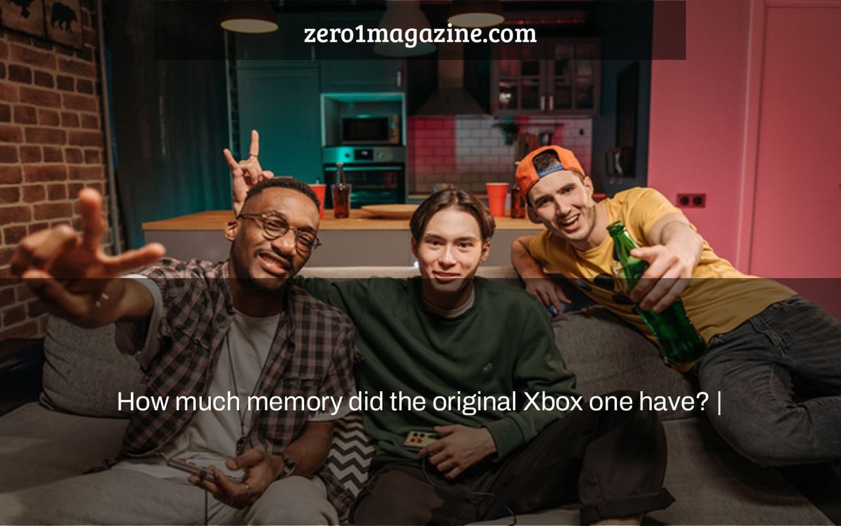 How much memory did the original Xbox one have? |