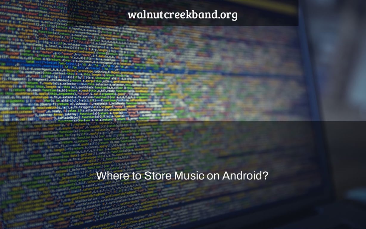 Where to Store Music on Android?