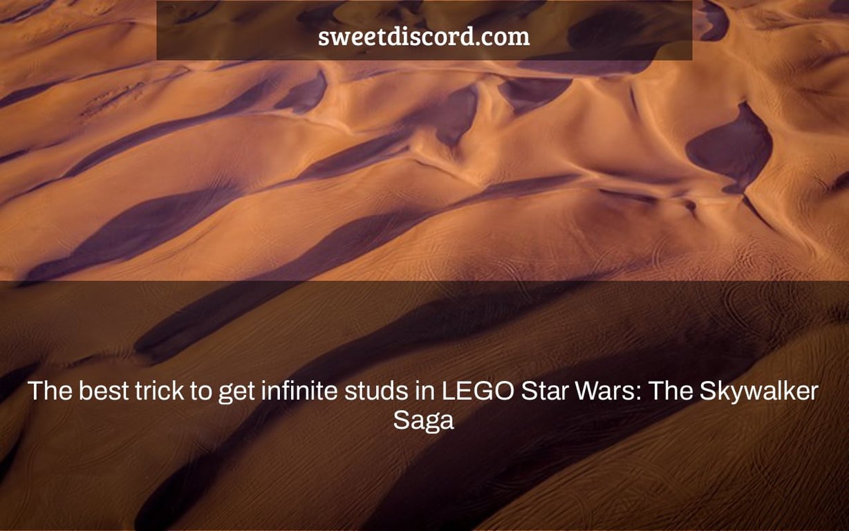 The best trick to get infinite studs in LEGO Star Wars: The Skywalker Saga