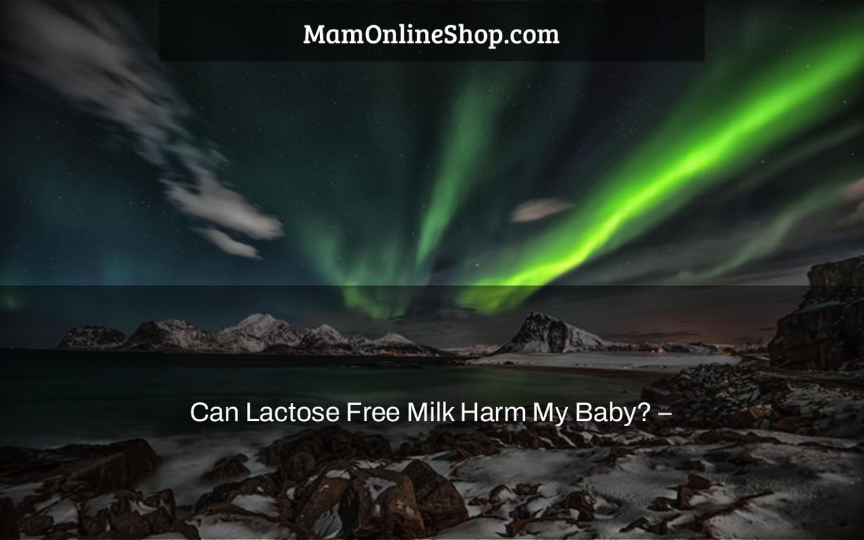 Can Lactose Free Milk Harm My Baby? –