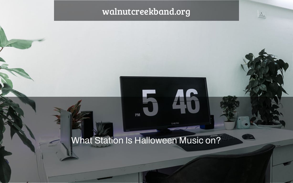 What Station Is Halloween Music on?