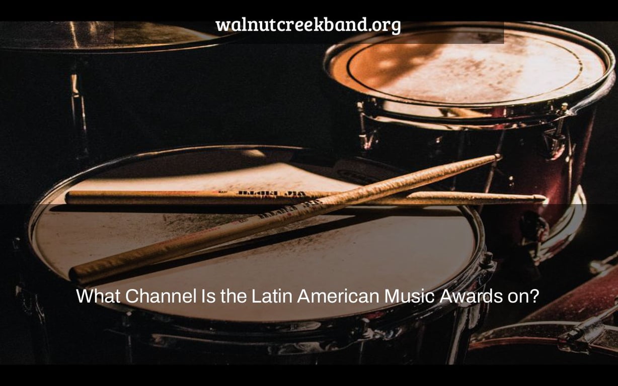 What Channel Is the Latin American Music Awards on?