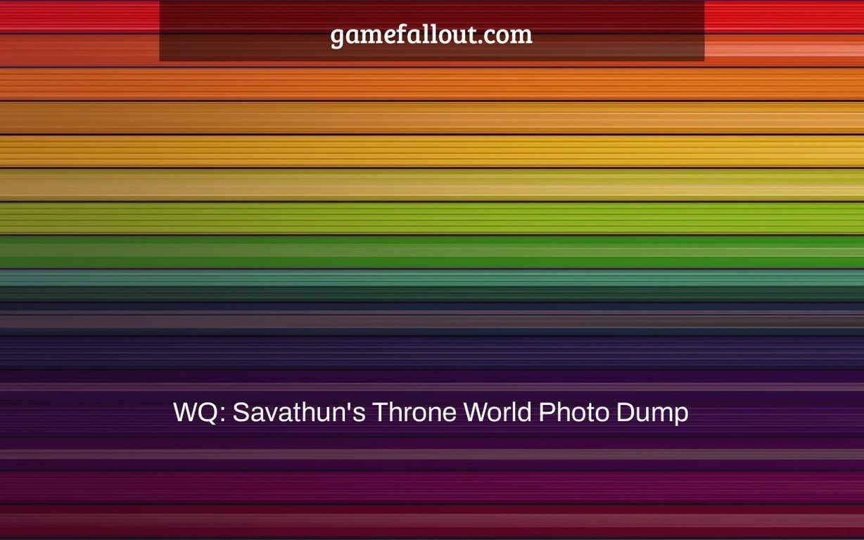 WQ: Savathun's Throne World Photo Dump
