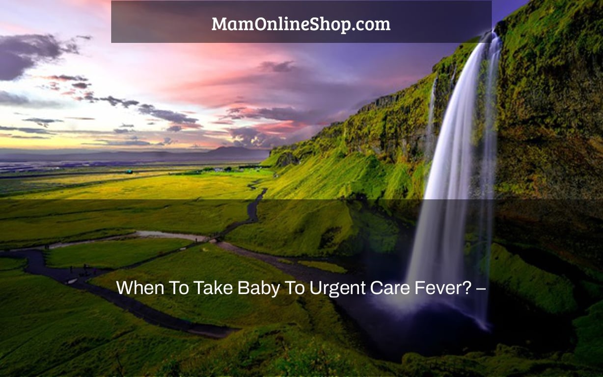 When To Take Baby To Urgent Care Fever? –