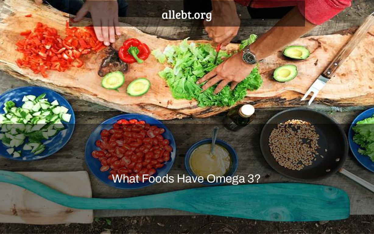 What Foods Have Omega 3?