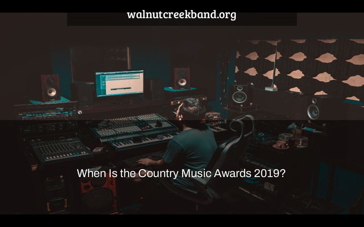 When Is the Country Music Awards 2019?