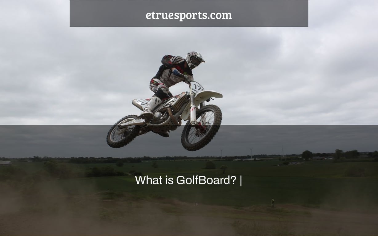 What is GolfBoard? |