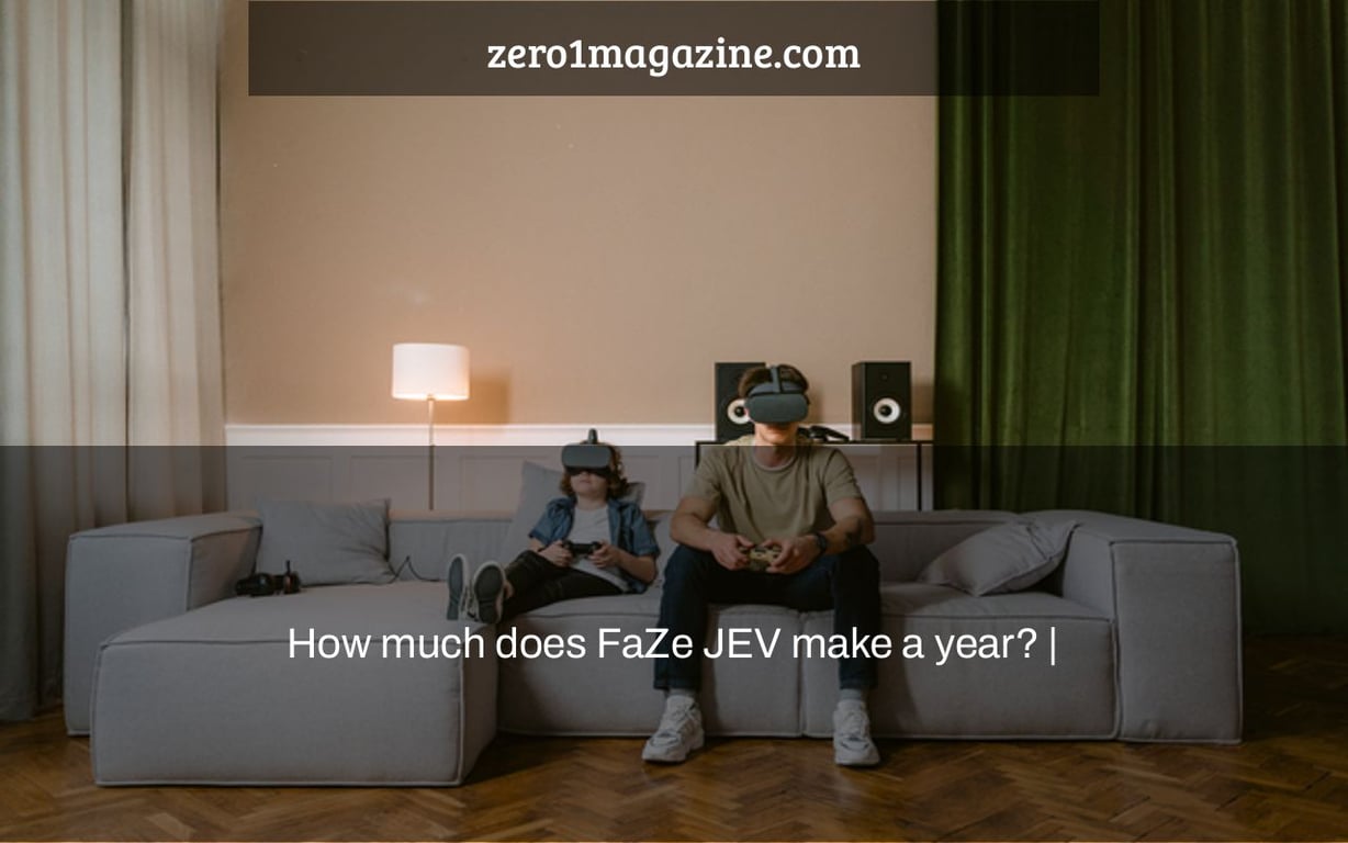 How much does FaZe JEV make a year? |