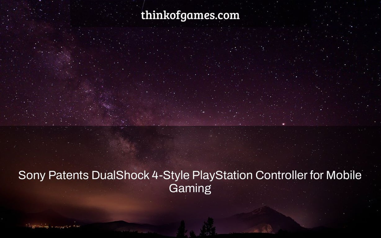 Sony Patents DualShock 4-Style PlayStation Controller for Mobile Gaming