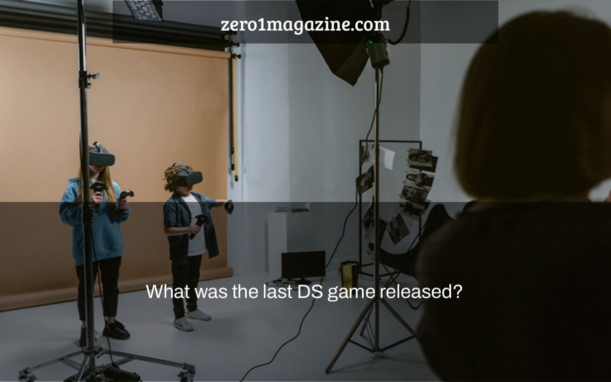 What was the last DS game released?