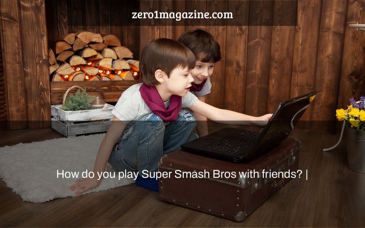 How do you play Super Smash Bros with friends? |