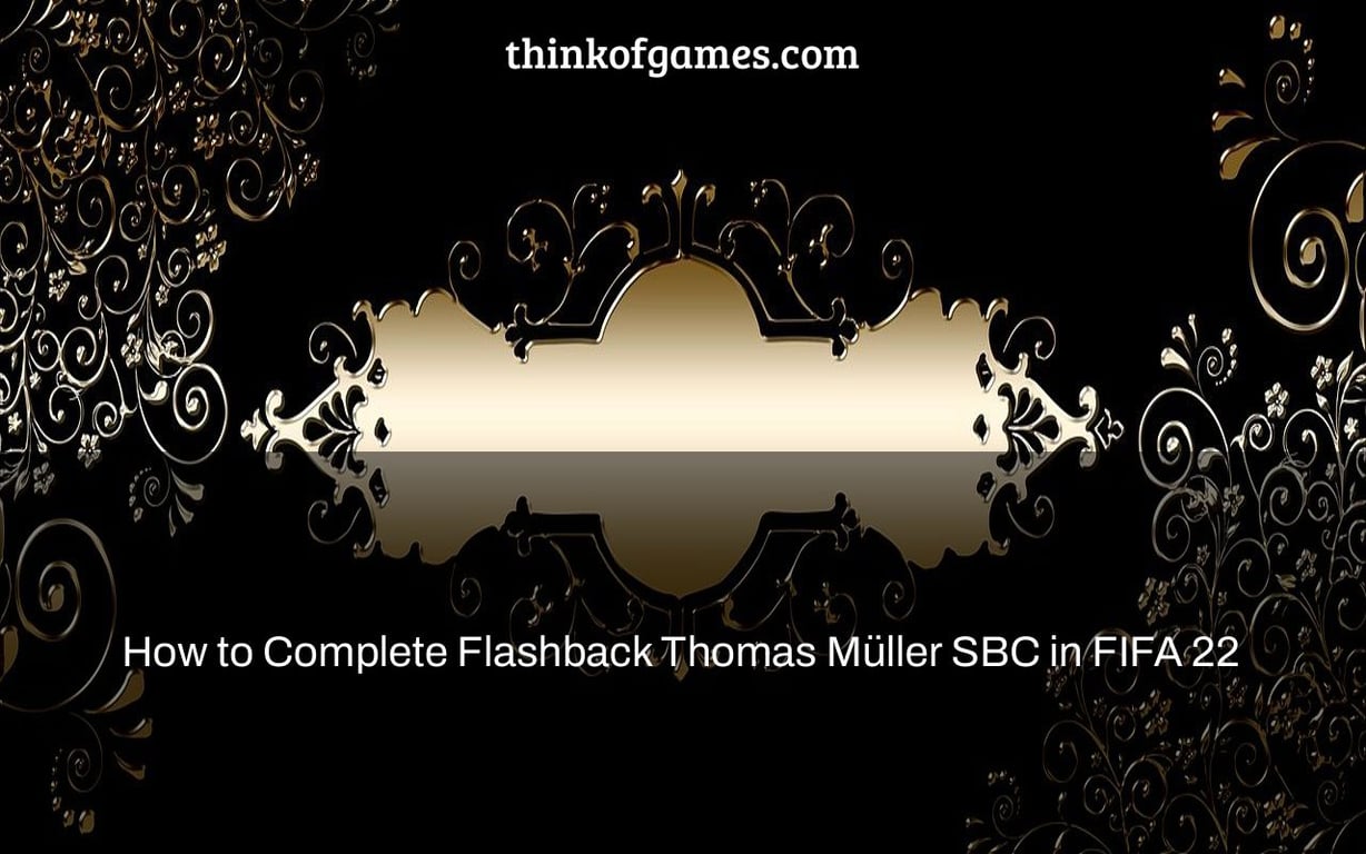 How to Complete Flashback Thomas Müller SBC in FIFA 22
