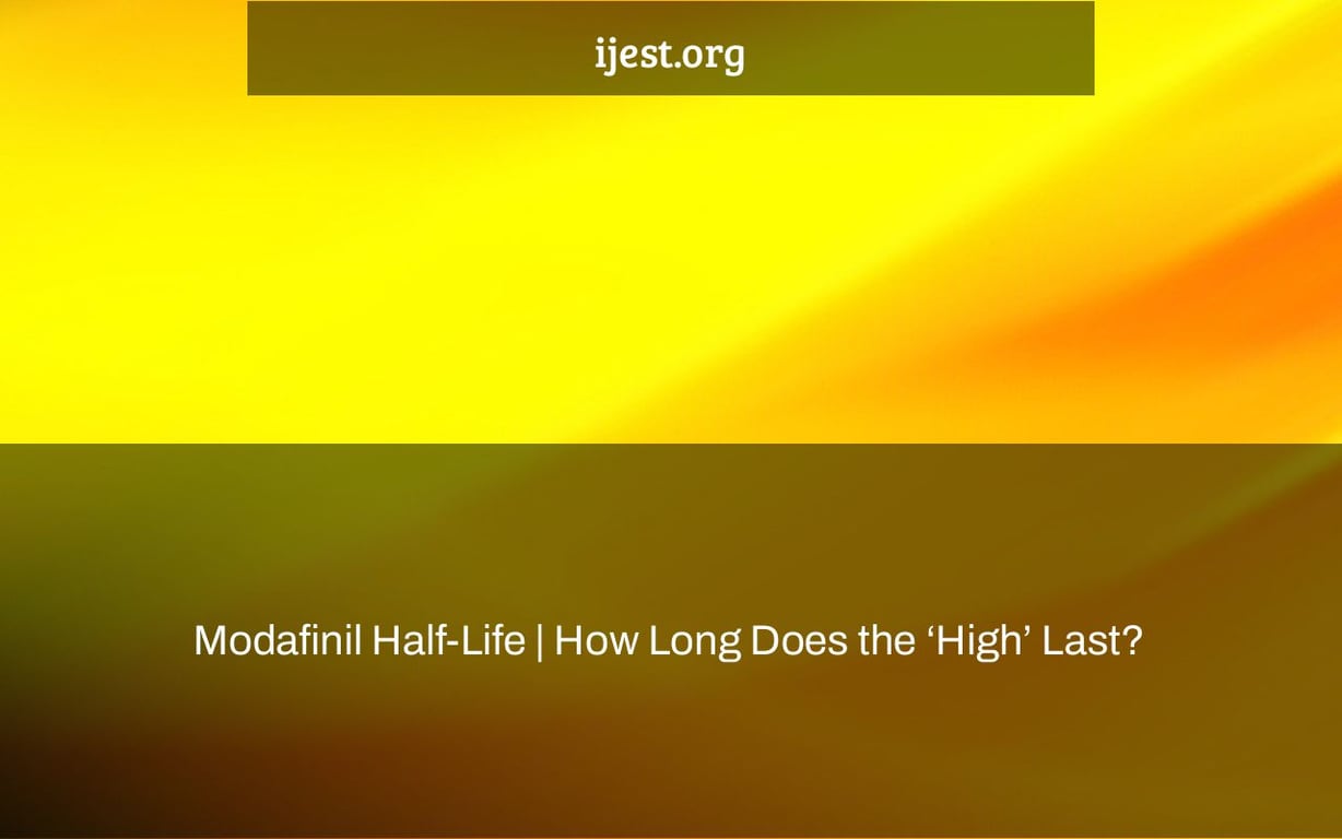 Modafinil Half-Life | How Long Does the ‘High’ Last?