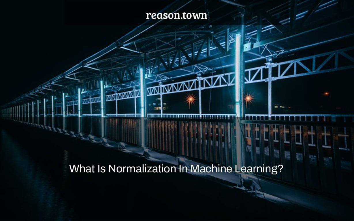 What Is Normalization In Machine Learning?