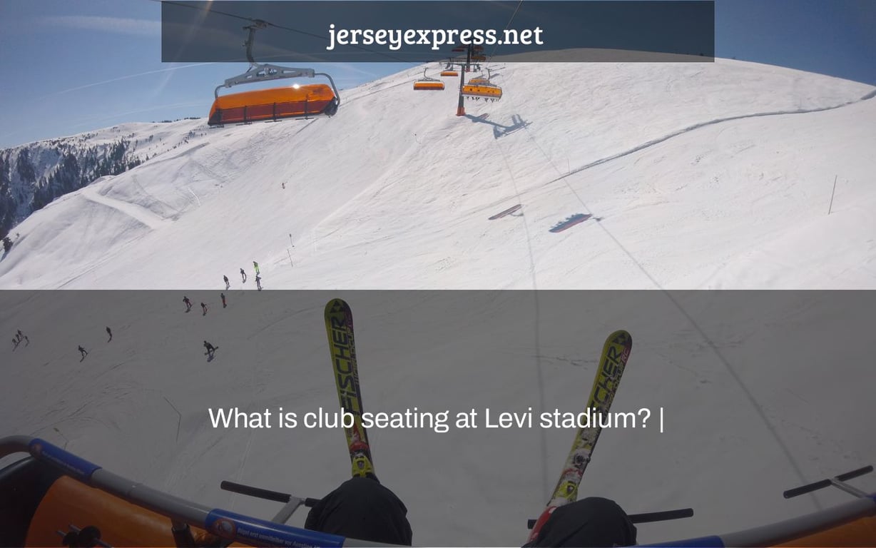 What is club seating at Levi stadium? |