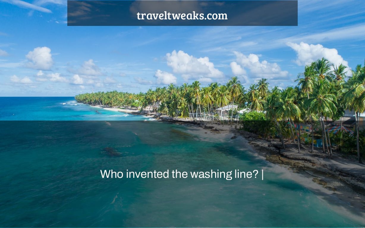 Who invented the washing line? |