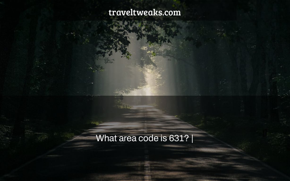 What area code is 631? |