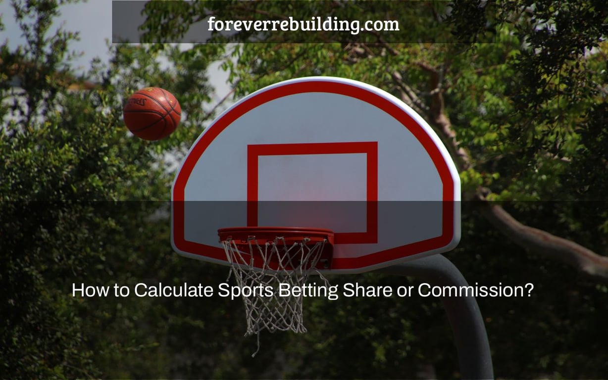 How to Calculate Sports Betting Share or Commission?
