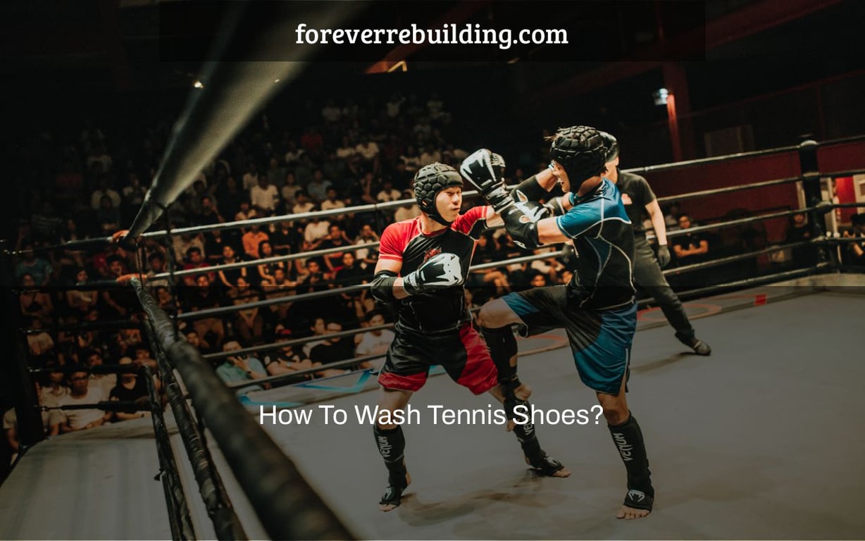 How To Wash Tennis Shoes?