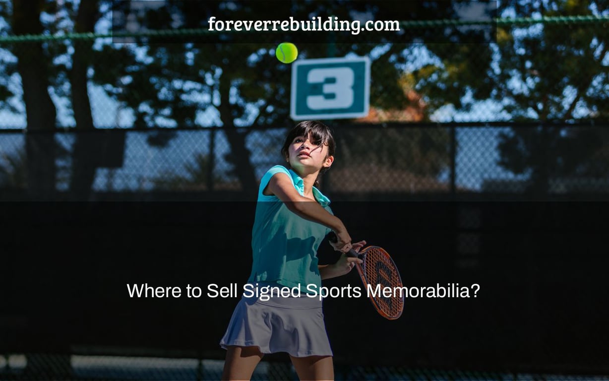 Where to Sell Signed Sports Memorabilia?