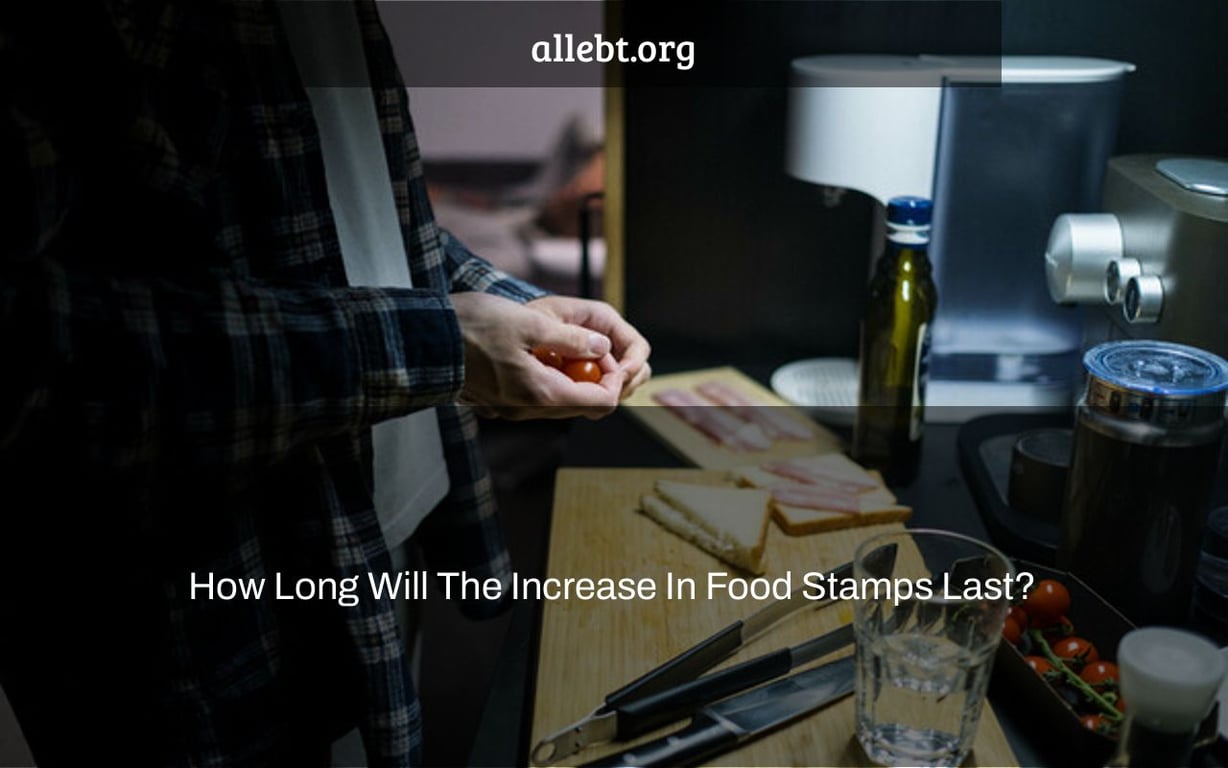 How Long Will The Increase In Food Stamps Last?