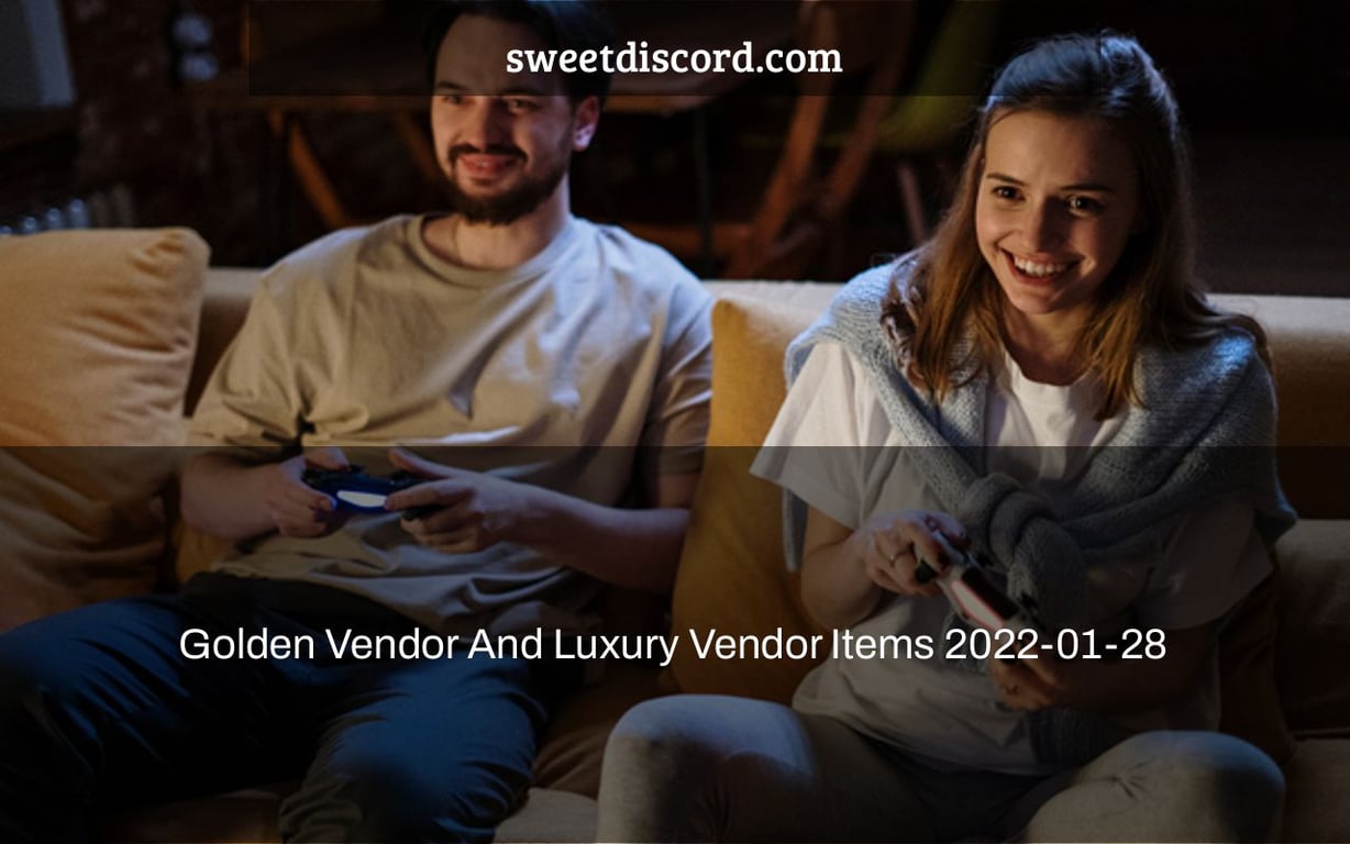 Golden Vendor And Luxury Vendor Items 2022-01-28