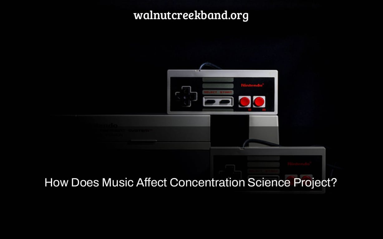 How Does Music Affect Concentration Science Project?