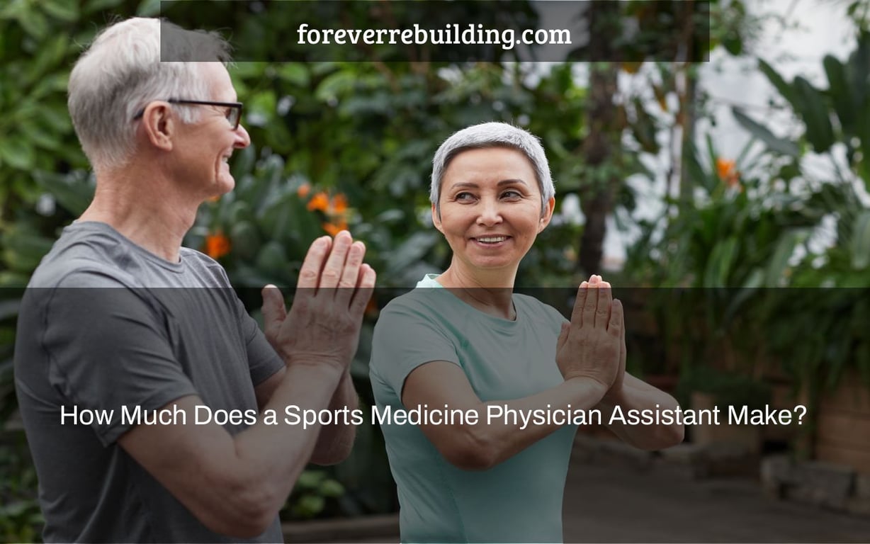 How Much Does a Sports Medicine Physician Assistant Make?