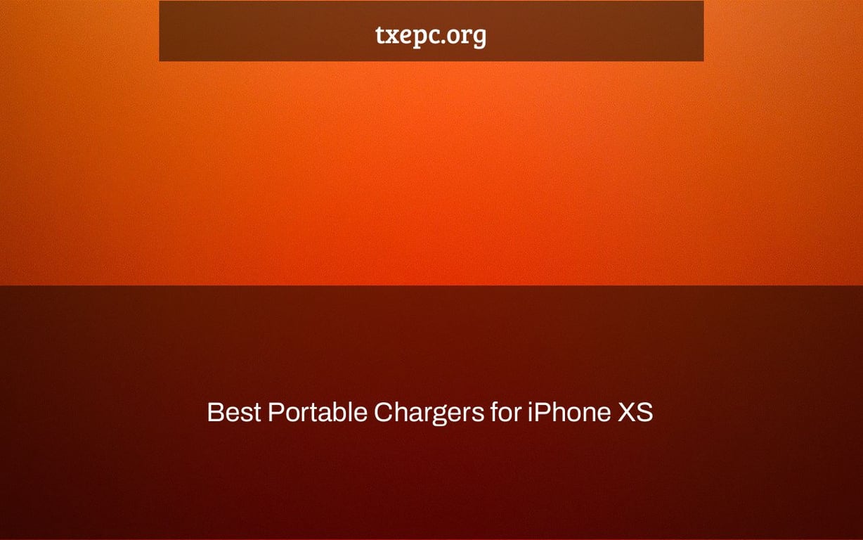Best Portable Chargers for iPhone XS