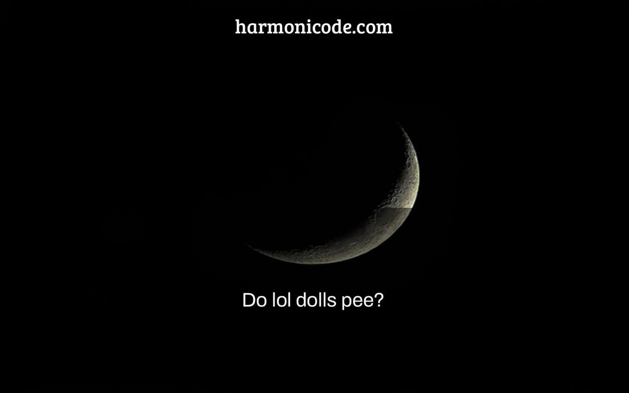 Do lol dolls pee?